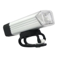 LED Uzlādējama velosipēda lampiņa LED/5W/3,7V IPX4 1200 mAh sudraba