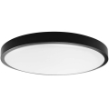 LED Vannas istabas griestu lampa LED/18W/230V IP44 3000K d. 25 cm melna