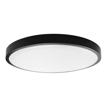 LED Vannas istabas griestu lampa SAMSUNG CHIP LED/36W/230V IP44 4000K d. 35 cm melna