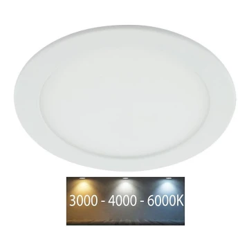 LED Vannas istabas iegremdēts gaismeklis LED/18W/230V 3000/4000/6000K IP44