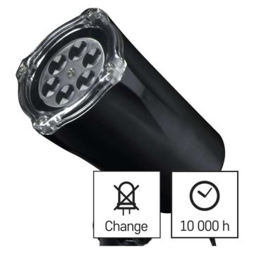 LED Ziemassvētku āra projektors LED/3,6W/230V IP44 vēsi balts