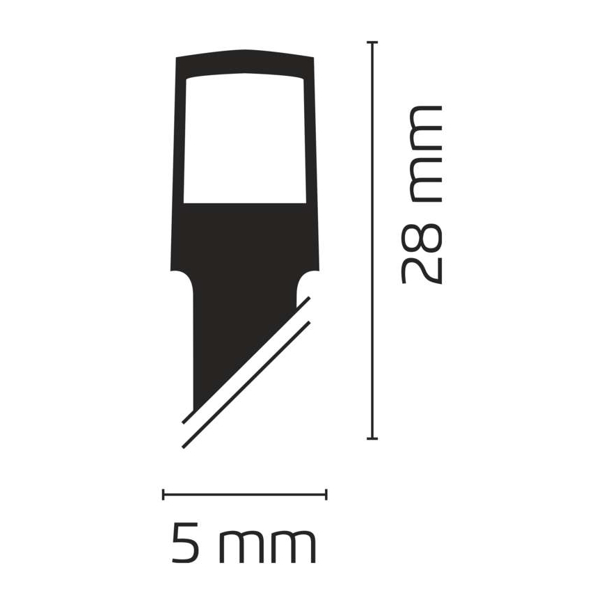 LED Ziemassvētku āra virtene 80xLED/13m IP44 silti balta