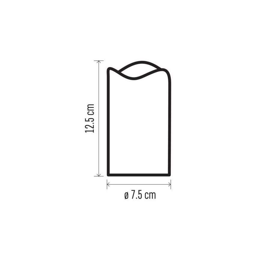 LED Ziemassvētku dekorācija 1xLED/3xAAA