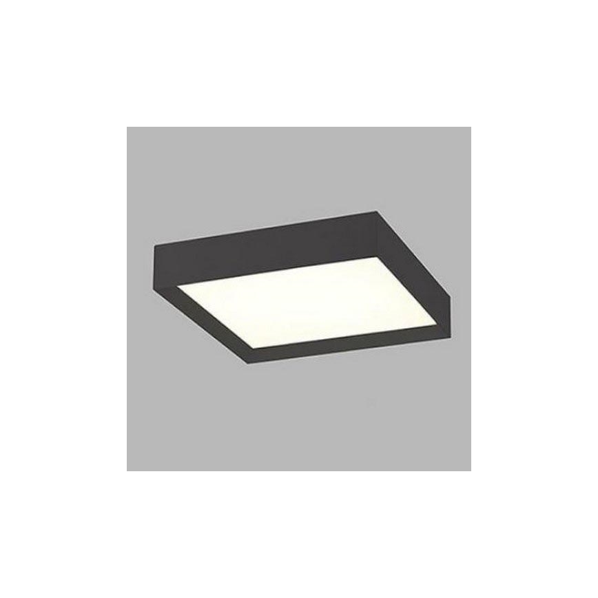 LED2 - LED griestu gaismeklis MILO LED/30W/230V melns 3000/4000K