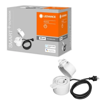 Ledvance - Āra viedais spraudnis SMART+ PLUG 3680W IP44 Wi-Fi