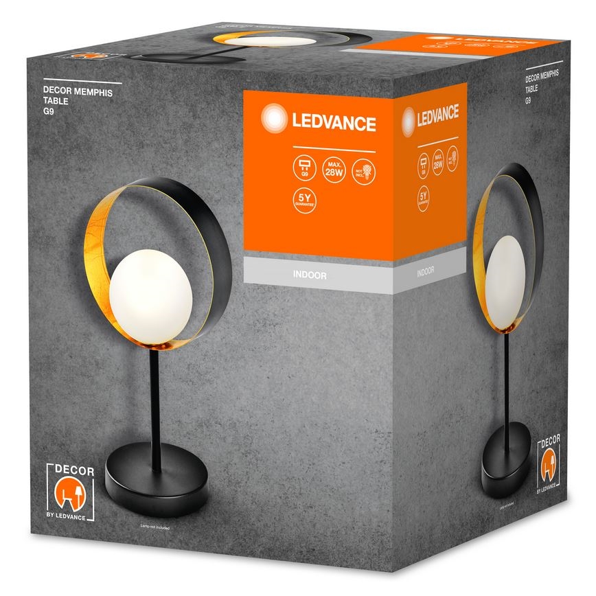 Ledvance - Galda lampa DECOR MEMPHIS 1xG9/28W/230V