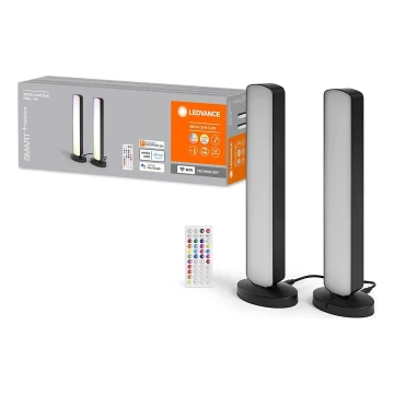 Ledvance - KOMPLEKTS 2x LED RGBW Aptumšojama galda lampa MOOD LIGHT LED/4W/230V Wi-Fi + tālvadības pults