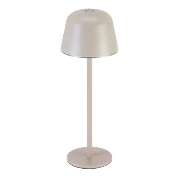 Ledvance - LED Aptumšojama āra uzlādējama lampa TABLE LED/2,5W/5V IP54 bēša