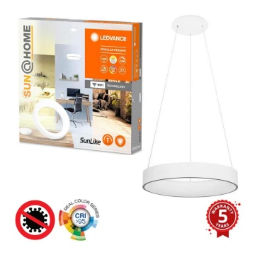 Ledvance - LED Aptumšojama lustra ar auklu SUN@HOME CIRCULAR LED/18,5W/230V Wi-Fi