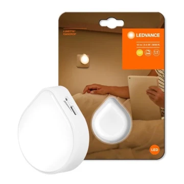 Ledvance - LED Aptumšojama orientēšanās kontaktligzdas lampa LUNETTA LED/0,5W/230V