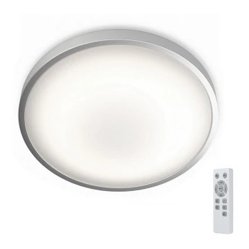 Ledvance - LED Aptumšojams griestu gaismeklis ORBIS LED/17W/230V 2700-6500 + tālvadības pults