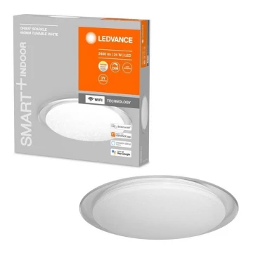 Ledvance - LED Aptumšojams griestu gaismeklis SMART+ SPARKLE LED/24W/230V 3000-6500K Wi-Fi