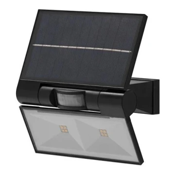 Ledvance - LED Āra saules enerģijas sienas prožektors ar sensor FLOOD LED/2,9W/3,7V IP44