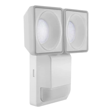 Ledvance - LED Āra sienas gaismeklis ar sensoru SPOT 2xLED/8W/230V IP55