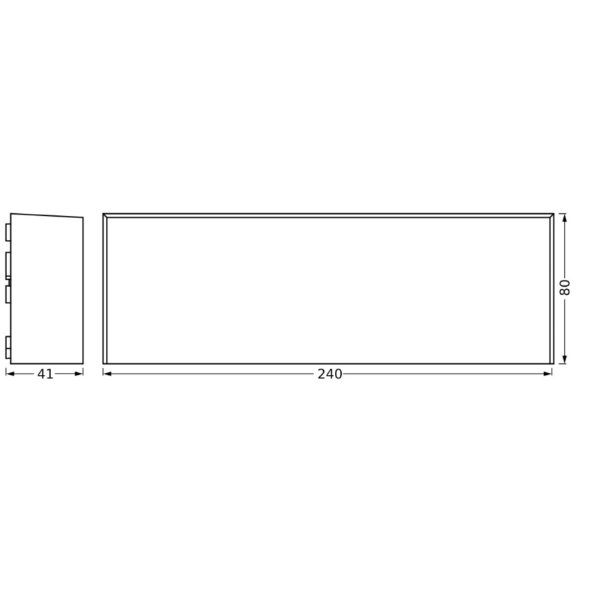 Ledvance - LED Āra sienas lampa ENDURA STYLE IVO LED/6,5W/230V IP65