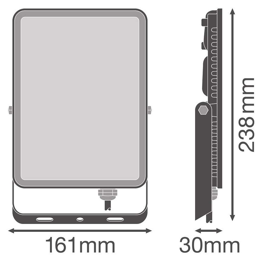 Ledvance - LED Āra sienas prožektors FLOODLIGHT LED/50W/230V 4000K IP65