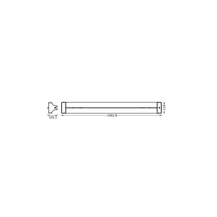 Ledvance - LED Griestu lampa OFFICE LINE LED/42W/230V 106 cm