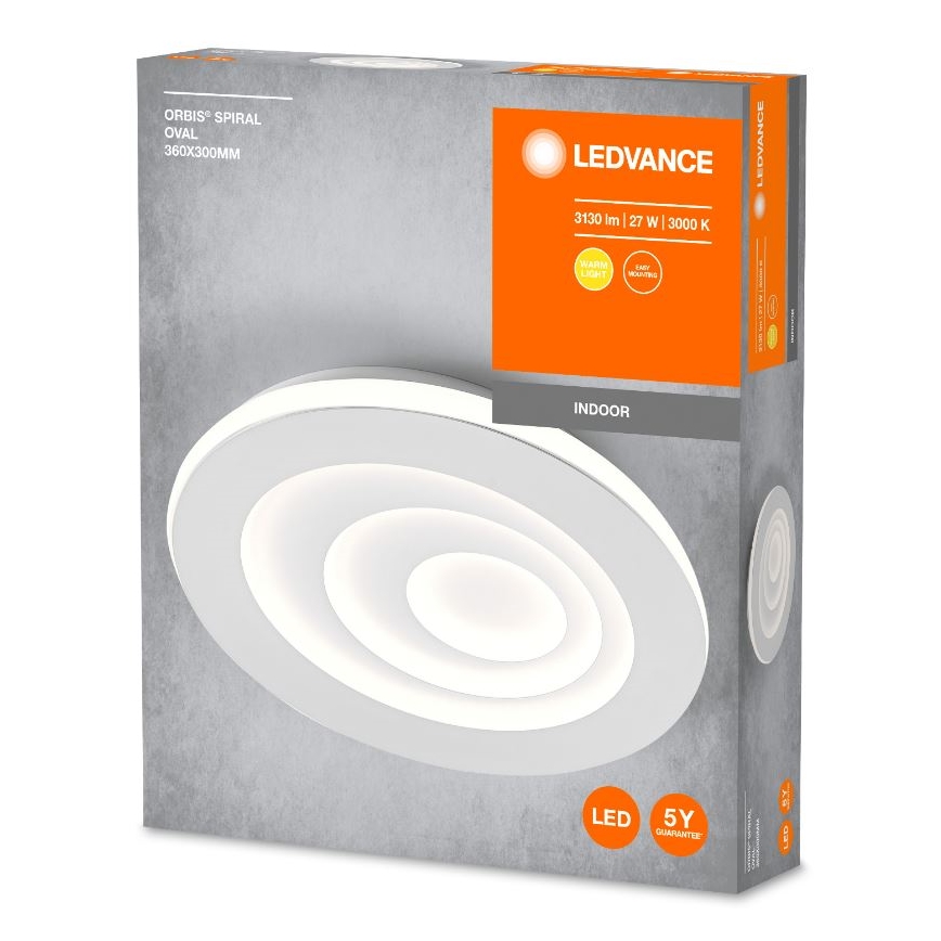 Ledvance - LED Griestu lampa ORBIS SPIRAL LED/27W/230V