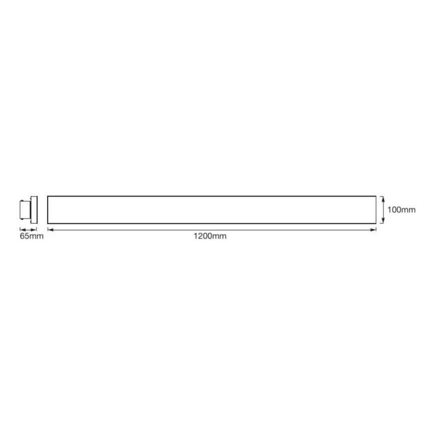 Ledvance - LED Pie virsmas stiprināms panelis FRAMELESS LED/35W/230V 3000K