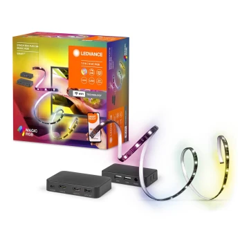 Ledvance - LED RGB Aptumšojama josla televizoram SYNCH BOX FLEX SMART+ MAGIC 4,5m LED/18W/230V Wi-Fi