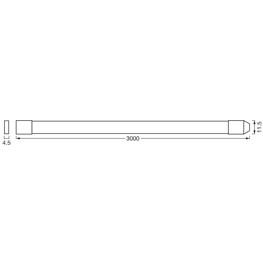 Ledvance - LED RGB+TW Aptumšojama āra josla FLEX 3m LED/12,5W/230V 2700-6500K IP44 Wi-Fi