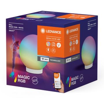 Ledvance - LED RGBW Aptumšojama, lādējama galda lampa SMART+ MAGIC LED/3,5W/5V 2200-6500K Wi-Fi