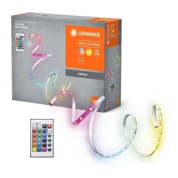 Ledvance - LED RGBW Aptumšojama josla FLEX 5m LED/14W/230V + tālvadības pults