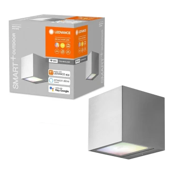 Ledvance - LED RGBW Aptumšojams āra sienas gaismeklis  BRICK LED/14W/230V Wi-Fi IP44