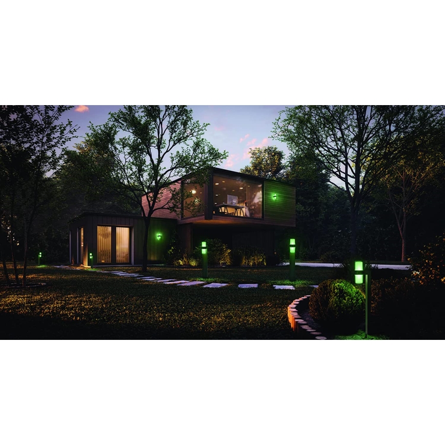 Ledvance - LED RGBW Aptumšojams āra sienas gaismeklis SMART+ FLARE 2xLED/7W/230V Wi-Fi IP44