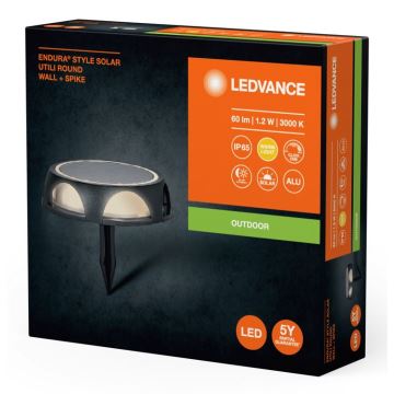 Ledvance - LED Aptumšojama saules enerģijas lampa ENDURA STYLE SOLAR LED/1,2W/3,7V IP65
