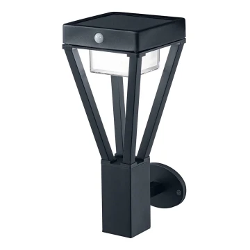 Ledvance - LED Saules enerģijas sienas lampa ar sensoru BOUQUET LED/6W/3,7V IP44