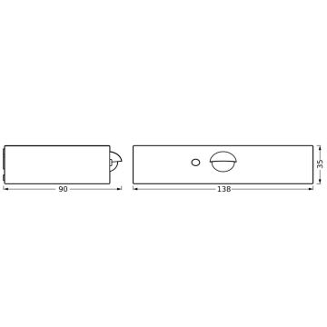 Ledvance - LED Saules enerģijas sienas lampa ar sensoru ENDURA SOLAR LED/3W/4,2V IP65