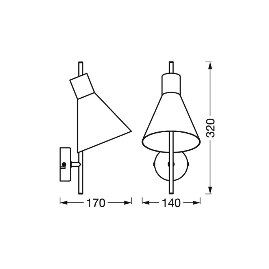 Ledvance - LED Sienas lampa DECOR TOKIO LED/5W/230V