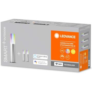 Ledvance - Paplašinājuma KOMPLEKTS 3x LED RGBW Āra lampa SMART+ MINI 3xLED/1,9W/230V IP44 Wi-Fi