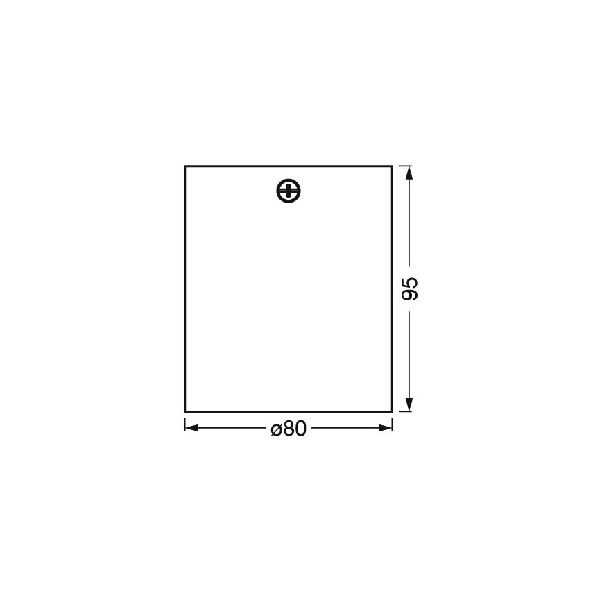 Ledvance - Starmetis SPOT 1xGU10/7W/230V balta