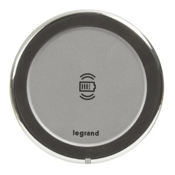 Legrand 077640L - Bezvadu lādētājs galda virsmai 15W IP44