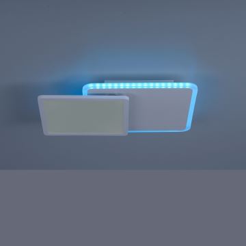 Leuchten Direkt 11663-16 - LED RGB Aptumšojama griestu lampa ARENDA LED/22W/230V + tālvadības pults
