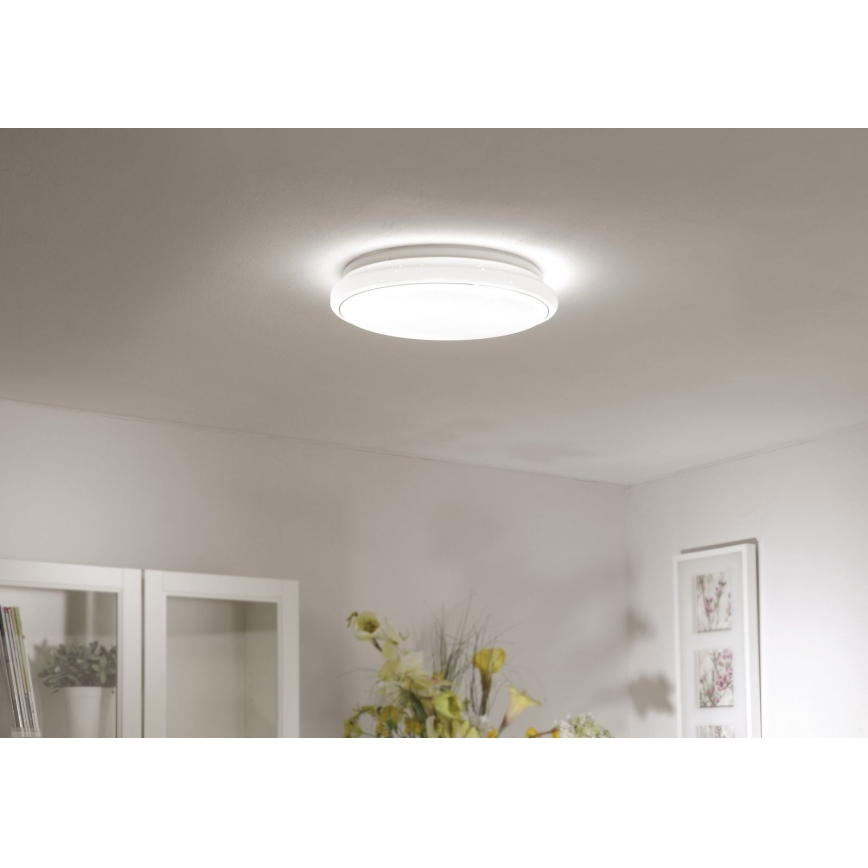 Leuchten Direkt 14366-16 - LED Aptumšojams griestu gaismeklis JUPITER LED/40W/230V 3000-5000K + tālvadības pults