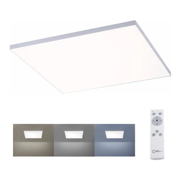 Leuchten Direkt 15552-16 - LED Aptumšojams griestu gaismeklis  CANVAS LED/40W/230V 2700-5000K + tālvadības pults