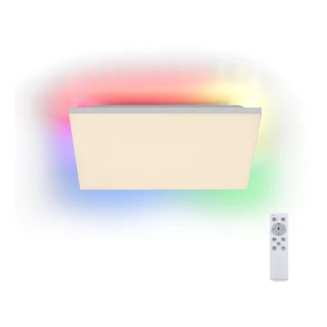 Leuchten Direkt 15561-16 - LED RGB Aptumšojams griestu gaismeklis CONRAD LED/27W/230V + tālvadības pults