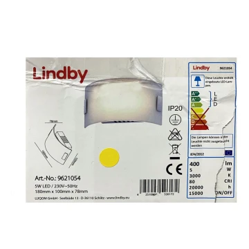 Lindby - LED Sienas lampa GISELA LED/5W/230V