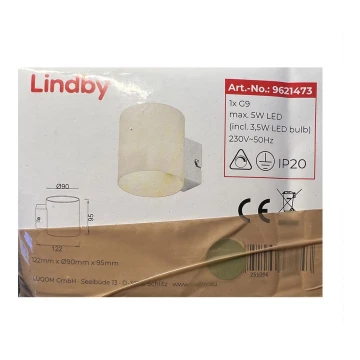 Lindby - Sienas lampa GERRIT 1xG9/5W/230V