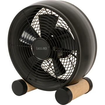 Lucci air 213120 - Galda ventilators BREEZE, melns