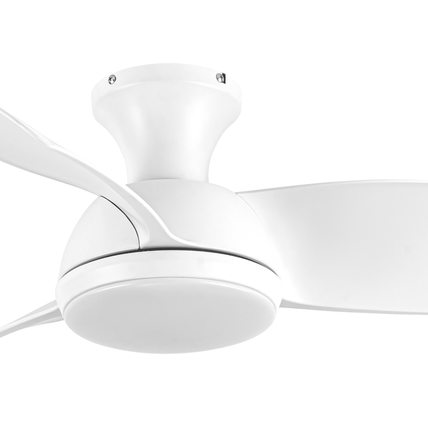 Lucci air 513071 - LED Aptumšojams griestu ventilators SYROS LED/18W/230V 3000/4000/6000K balta + tālvadības pults