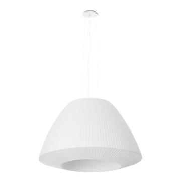 Lustra ar auklu BELLA 3xE27/60W/230V d. 60 cm balta