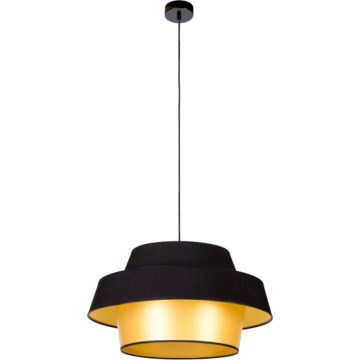 Lustra ar auklu PRETO GOLD 1xE27/60W/230V