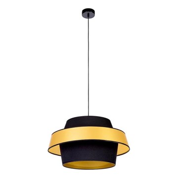 Lustra ar auklu PRETO GOLD 1xE27/60W/230V