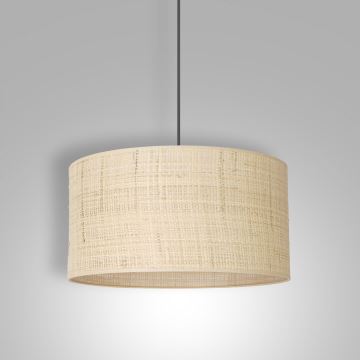 Lustra ar auklu RATTAN 1xE27/60W/230V d. 40 cm rotanga