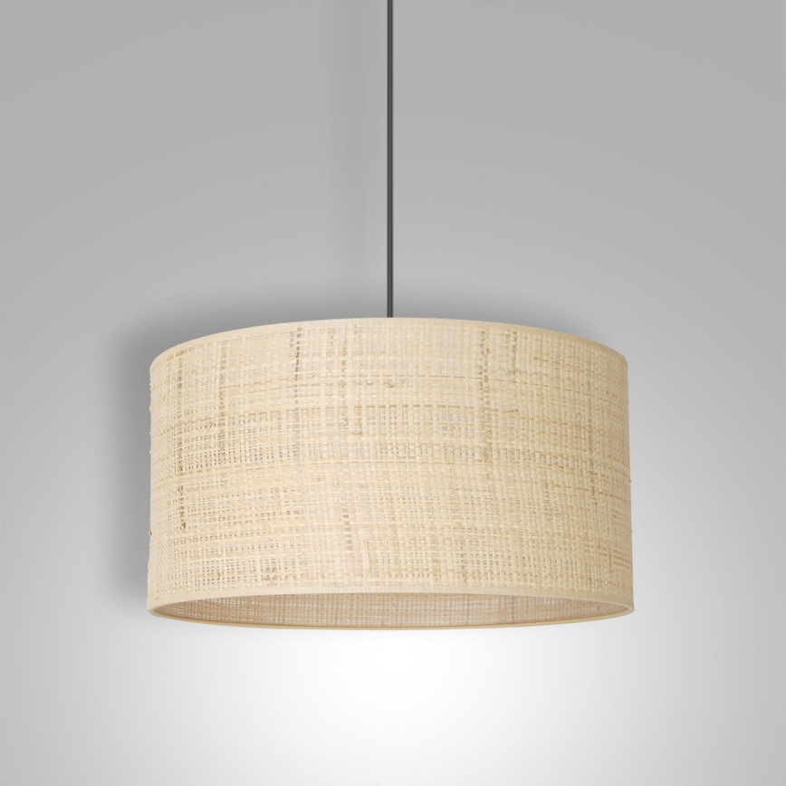 Lustra ar auklu RATTAN 1xE27/60W/230V d. 40 cm rotanga