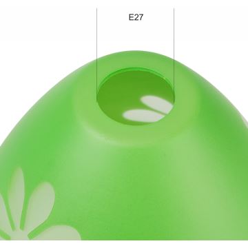 Maiņas stikls GARDEN E27 d. 23 cm zaļa